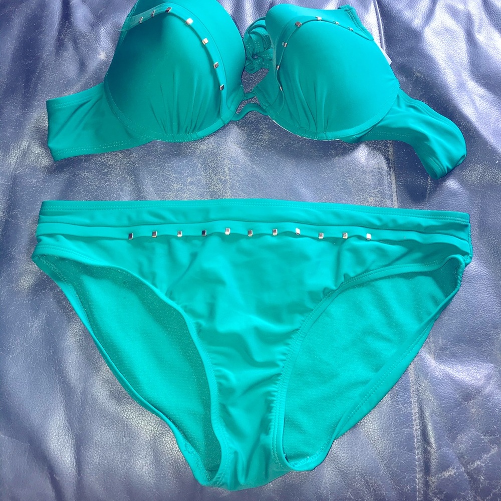 Two piece bathing suit